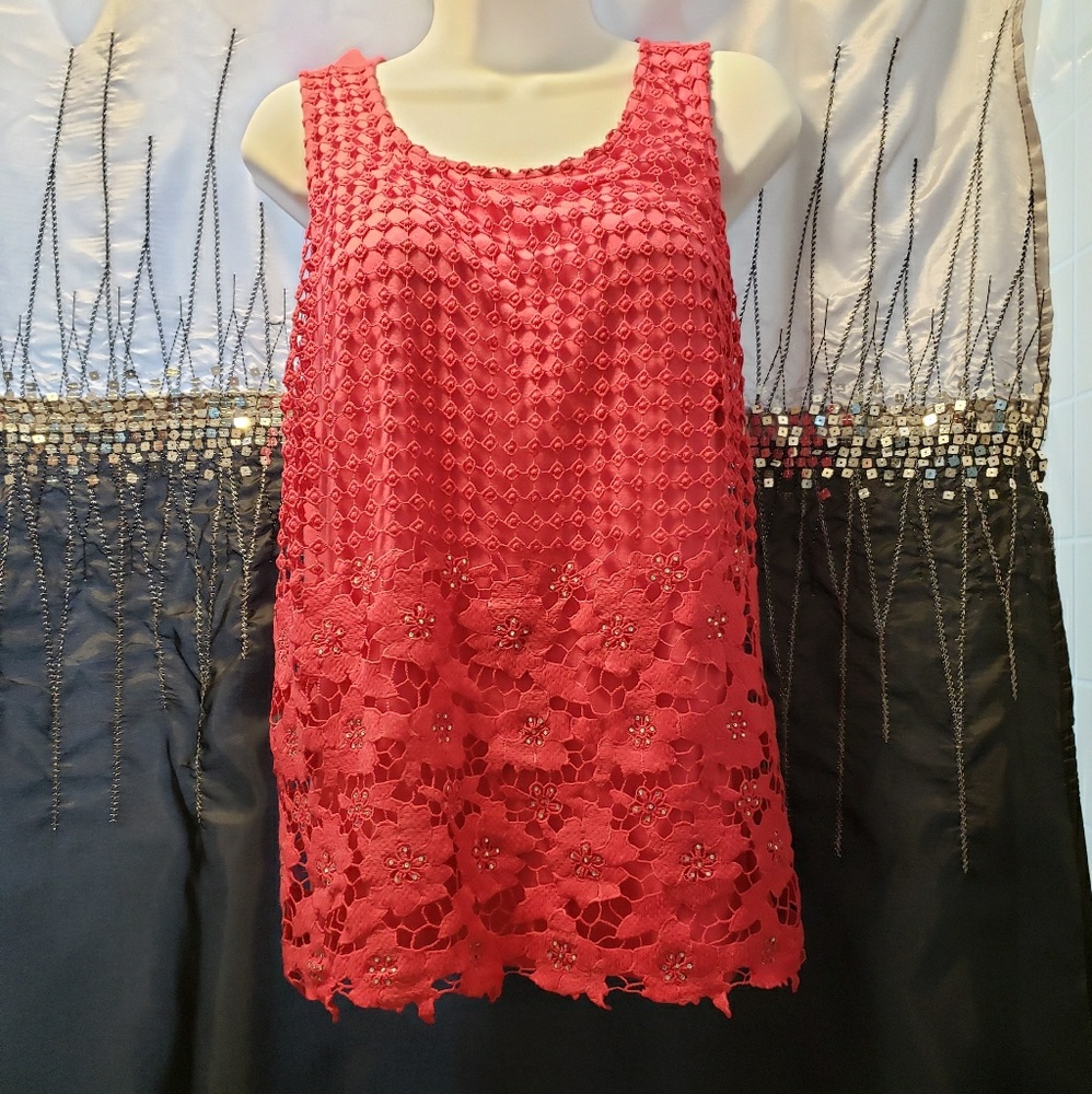 INC Sleeveless top